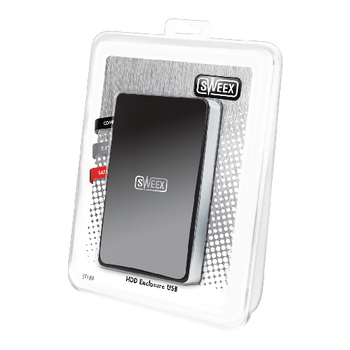 ST180 Sweex hdd-behuizing usb zwart Verpakking foto